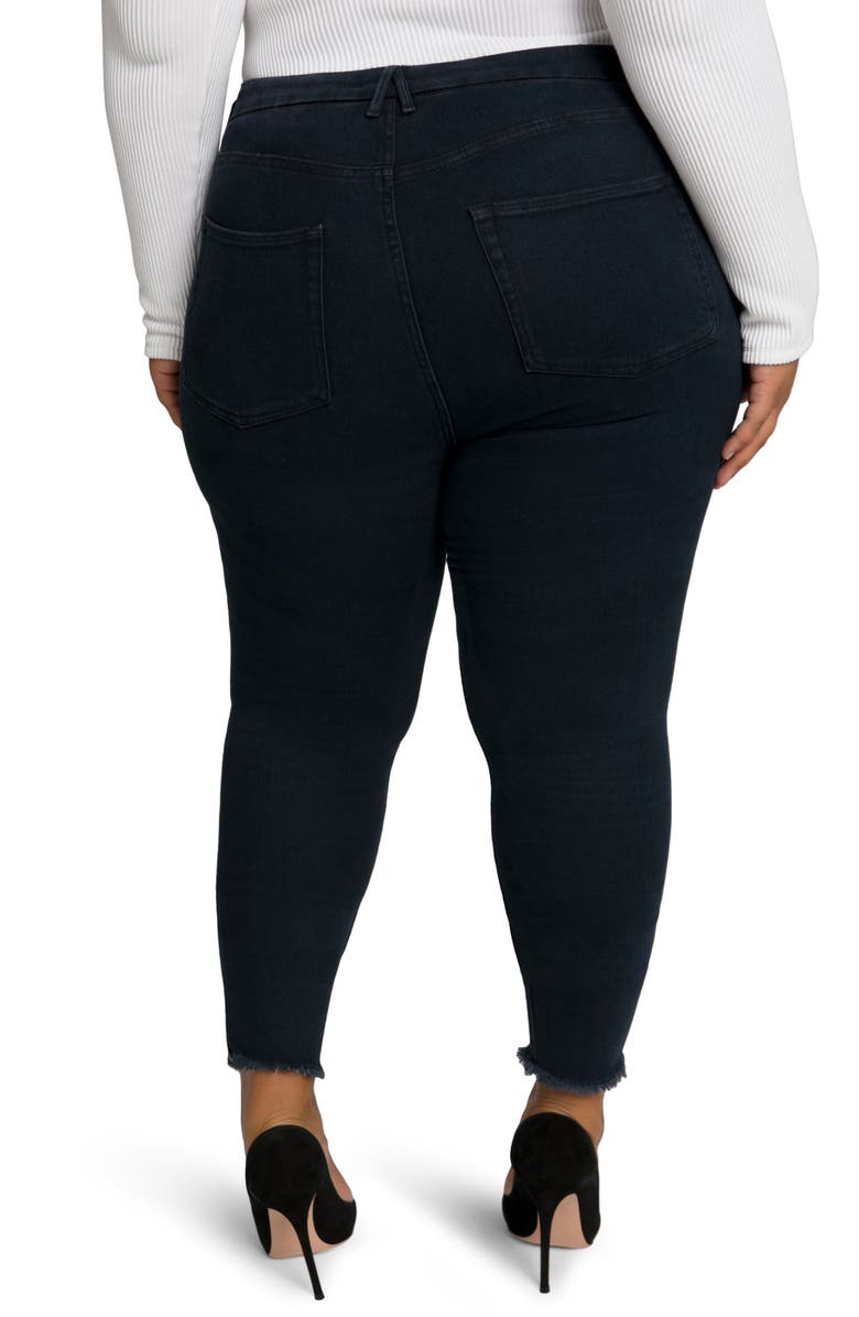 Good American Good Legs High Rise Ankle Cropped Jeans, Alternate, color, 