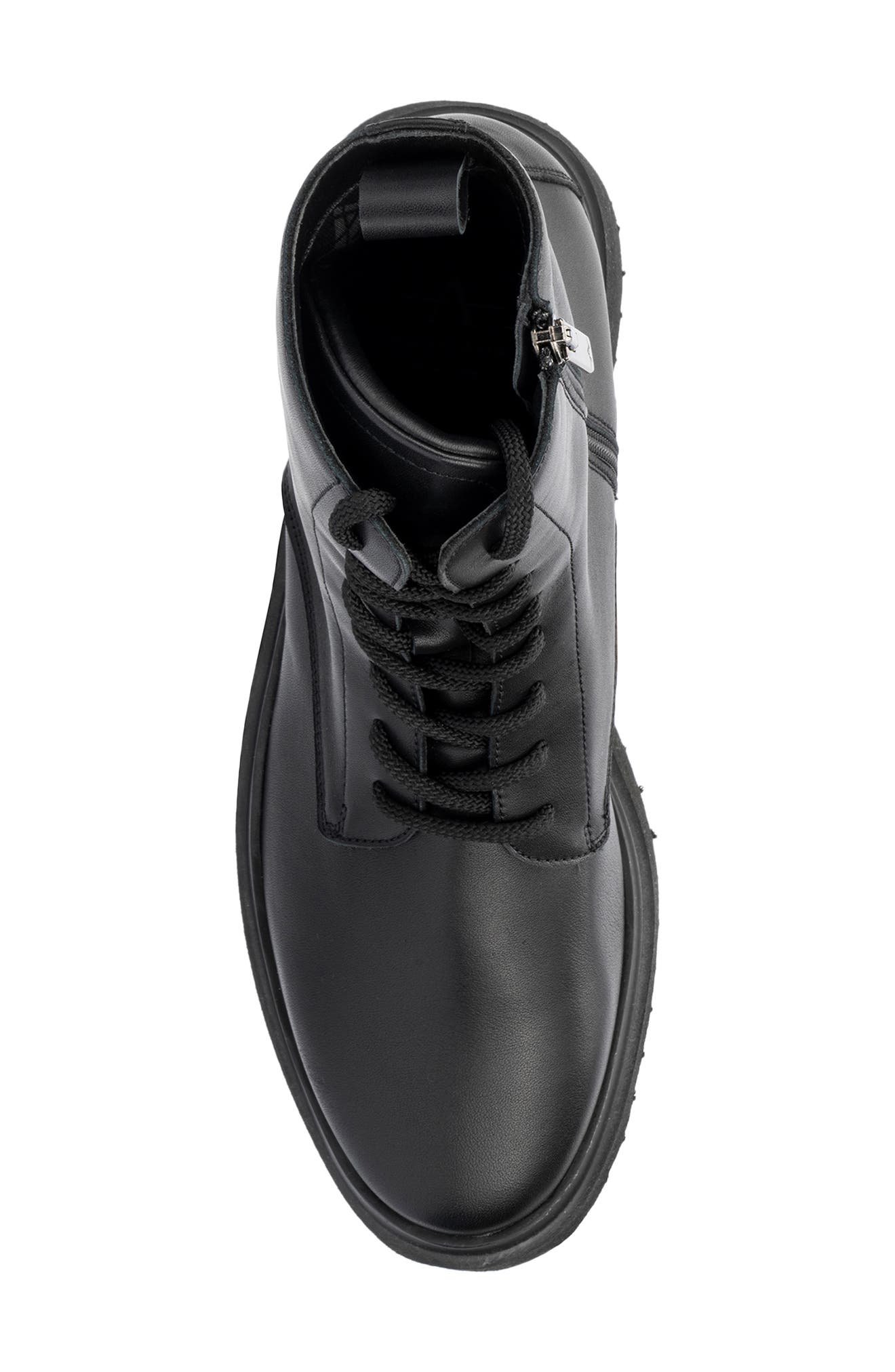 Aquatalia Ornella Weatherproof Wedge Combat Boot, Alternate, color, 