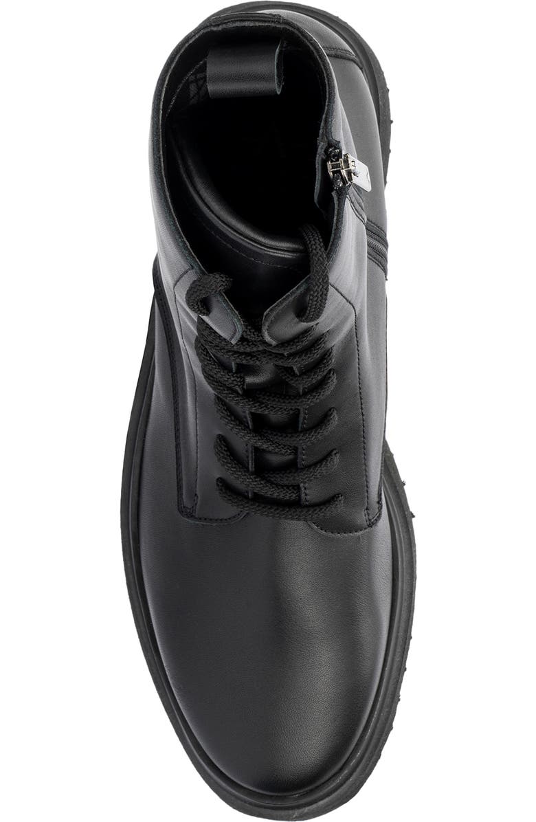 Aquatalia Ornella Weatherproof Wedge Combat Boot, Alternate, color,