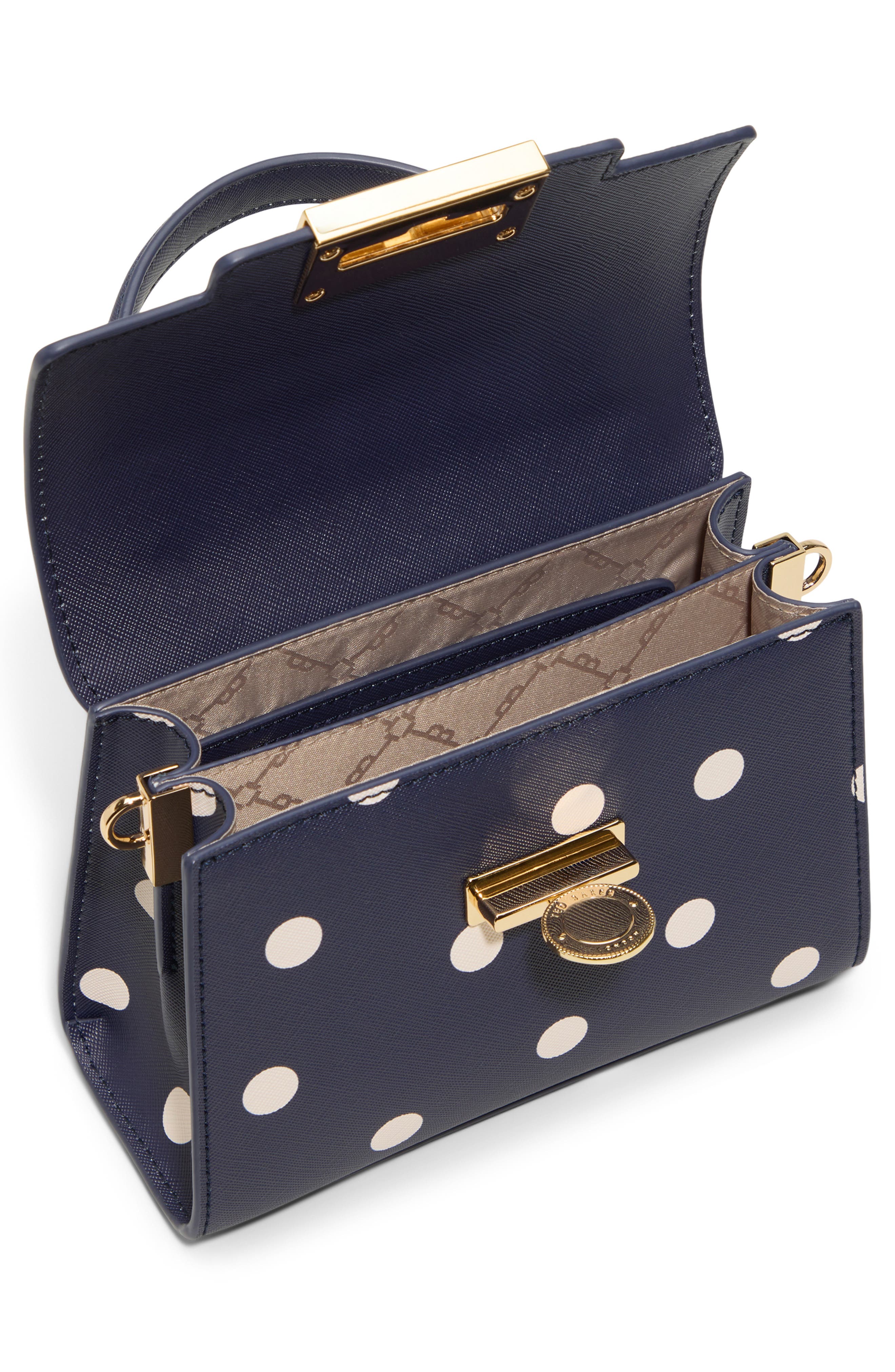 Ted Baker Lili Top Handle Satchel Bag, Alternate, color, Other Navy
