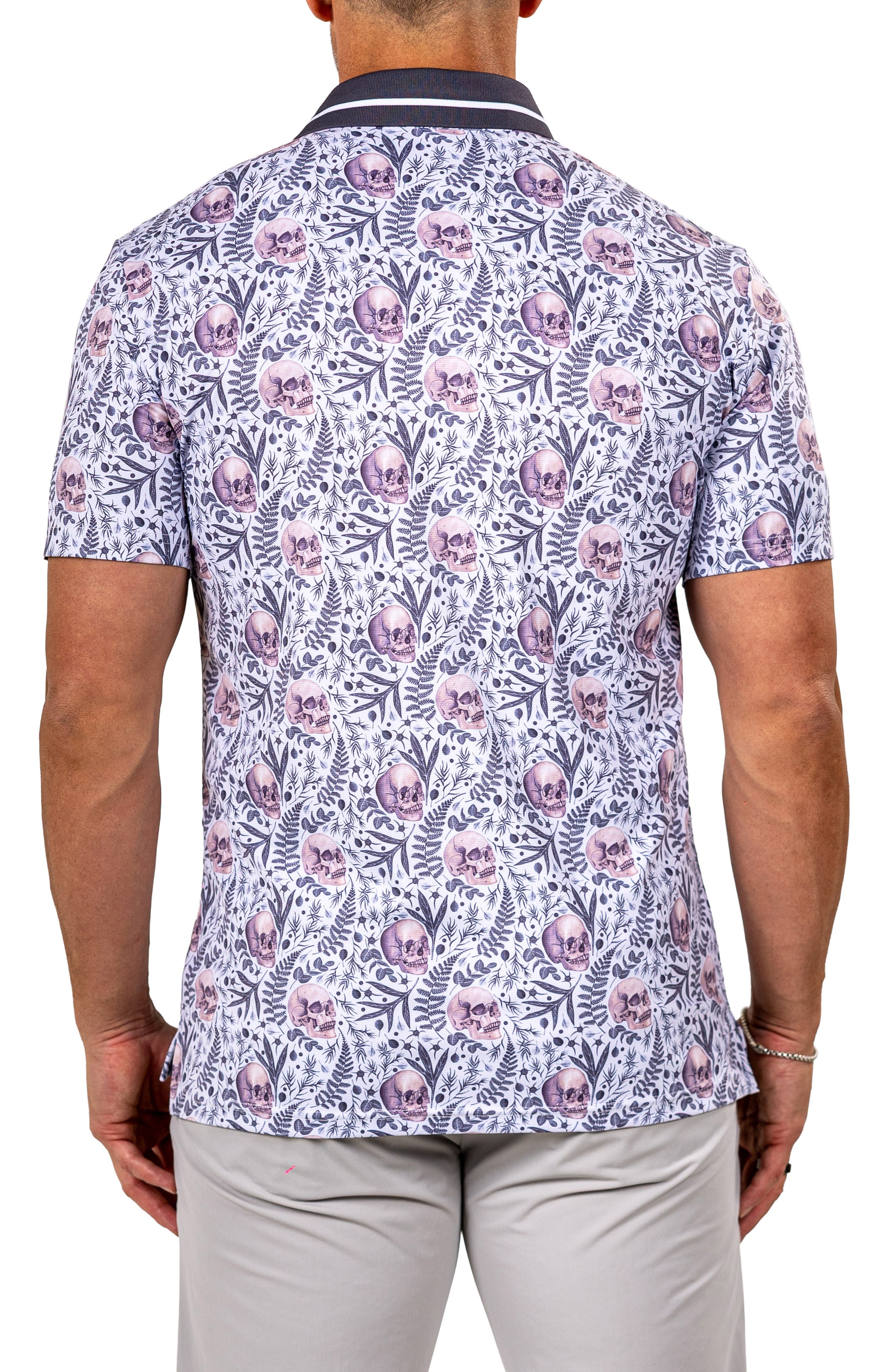 Martyr0011 Print Golf Polo - image 2