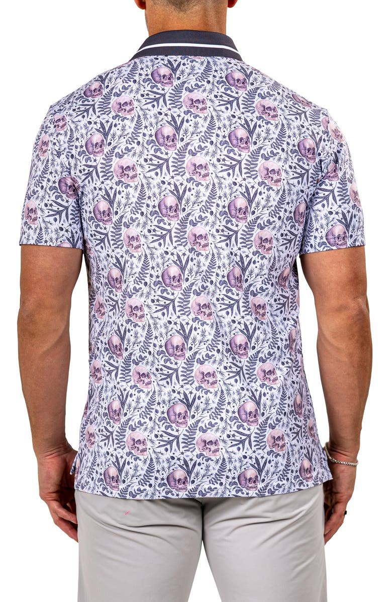 Maceoo Martyr0011 Print Golf Polo, Alternate, color, 