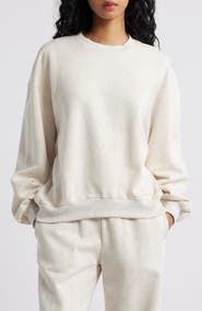 BP. Relaxed Cotton Blend Sweatshirt