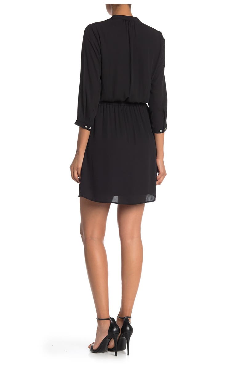 DR2 by Daniel Rainn Split Neck Dress, Alternate, color,