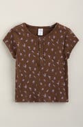 Treasure & Bond Kids' Snap Henley T-Shirt