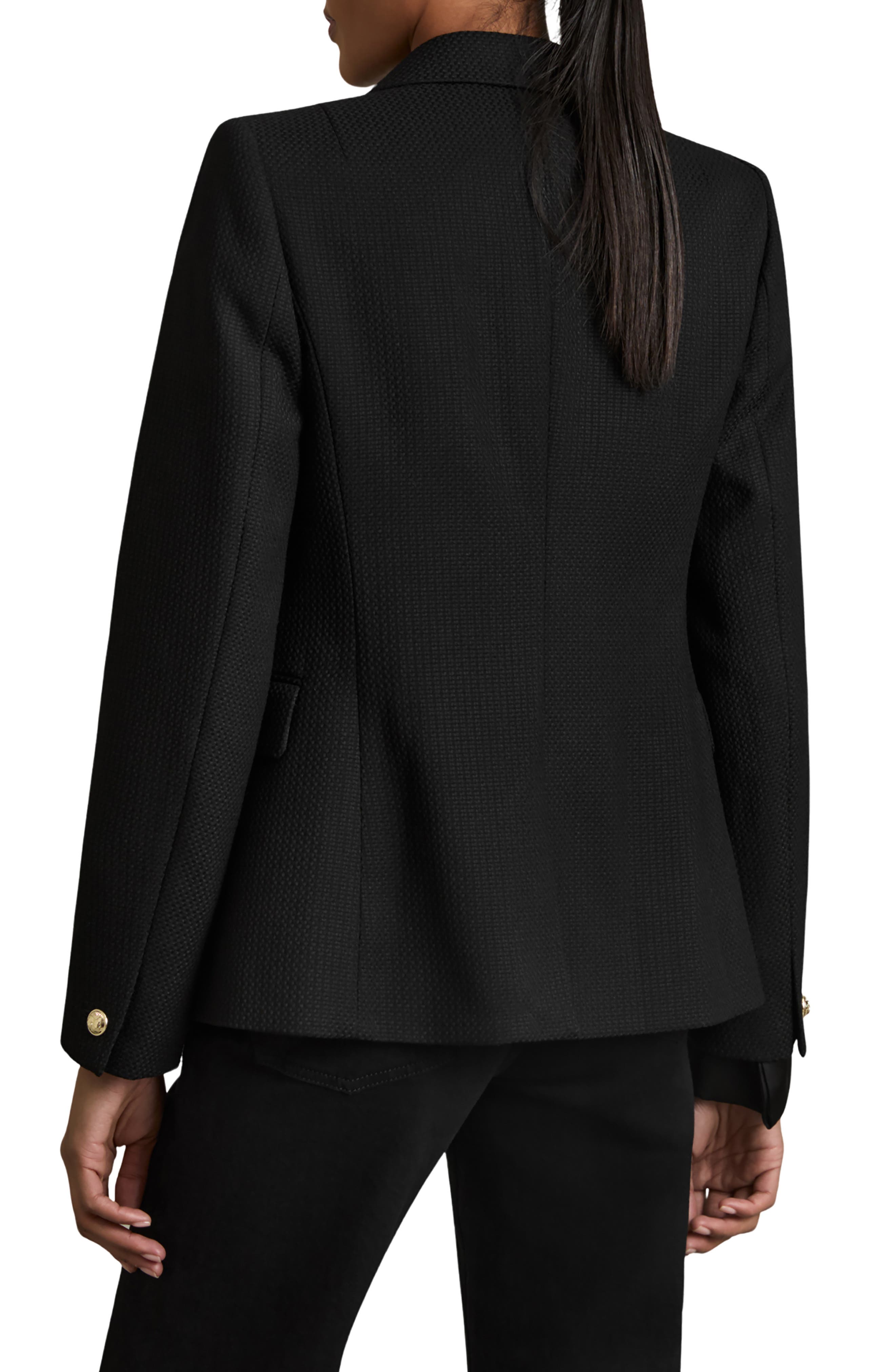 Tally Double Breasted Wool Blend Blazer - image 2
