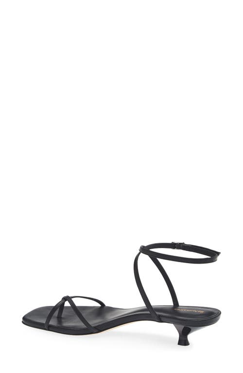 Reformation Georgia Kitten Heel Sandal