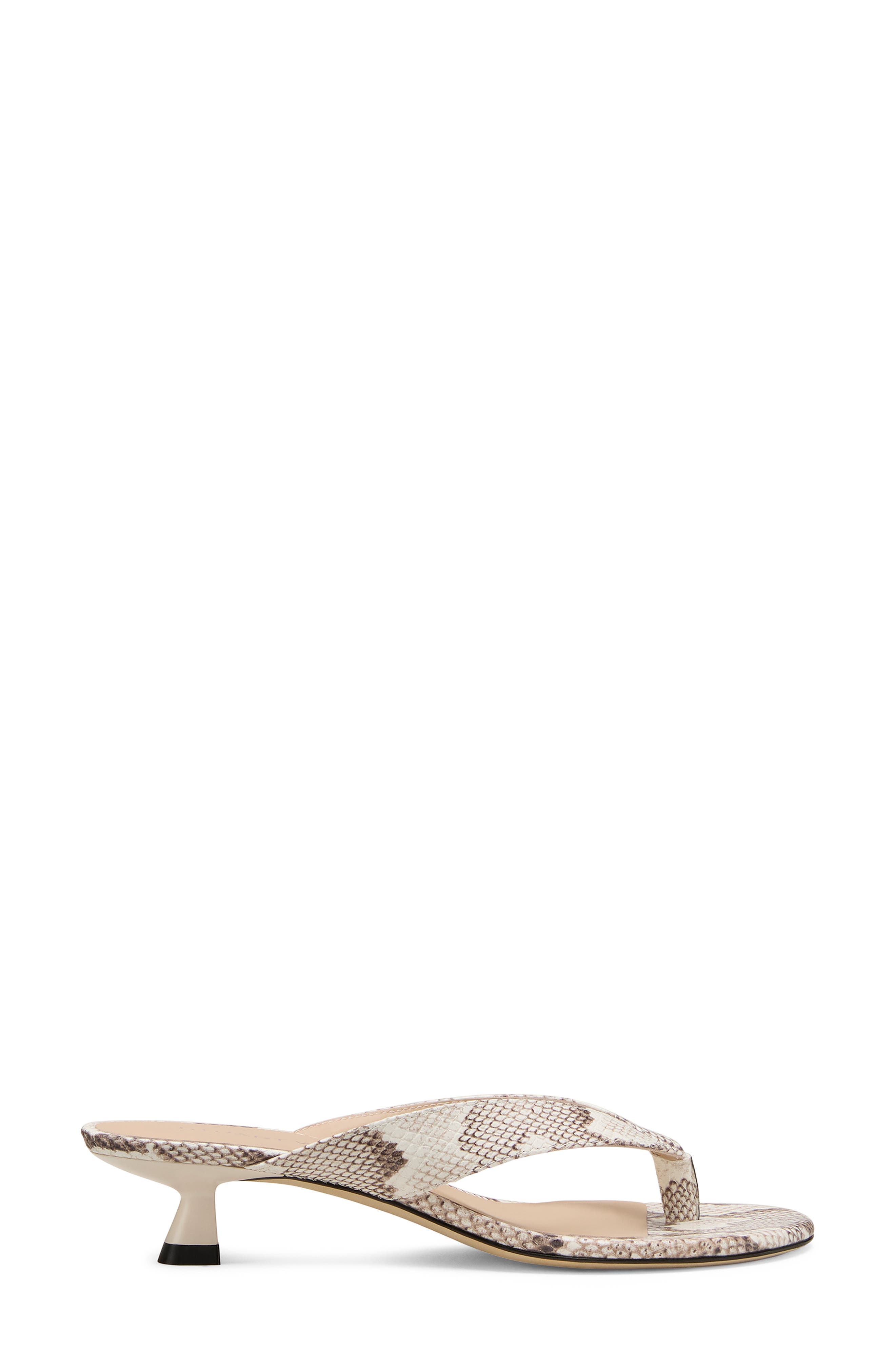 Rio Kitten Heel Sandal, Alternate, color, CREAM
