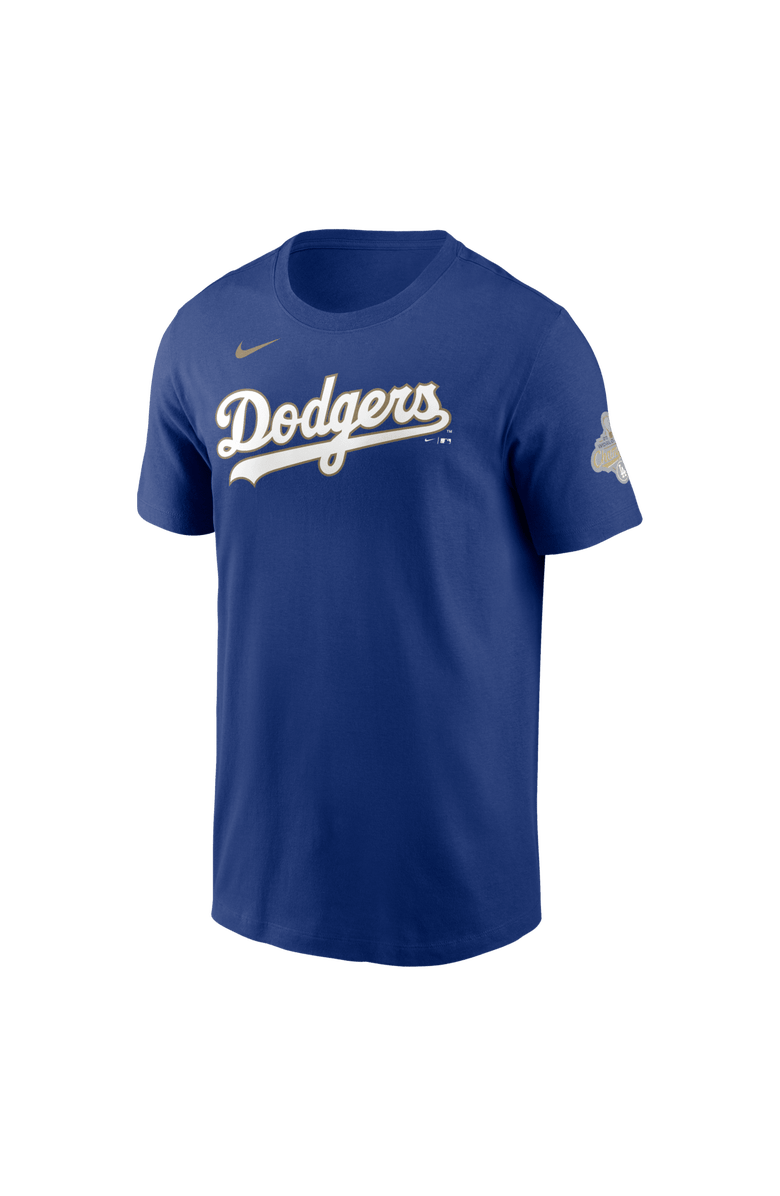 Nike Men's Nike Mookie Betts Royal Los Angeles Dodgers 2026 Gold Collection Name & Number T-Shirt, Alternate, color, Royal