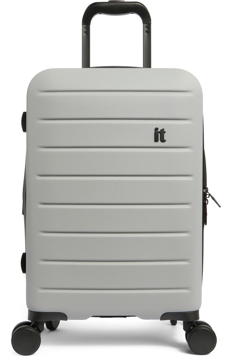 IT LUGGAGE Legion 21-Inch Hardside Carry-On Luggage, Main, color, Silver