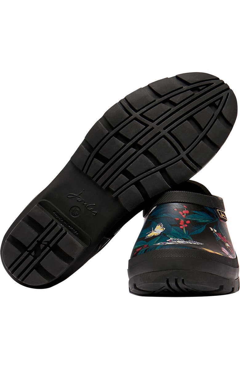 Joules Pop On Waterproof Rain Boot Clog, Alternate, color,