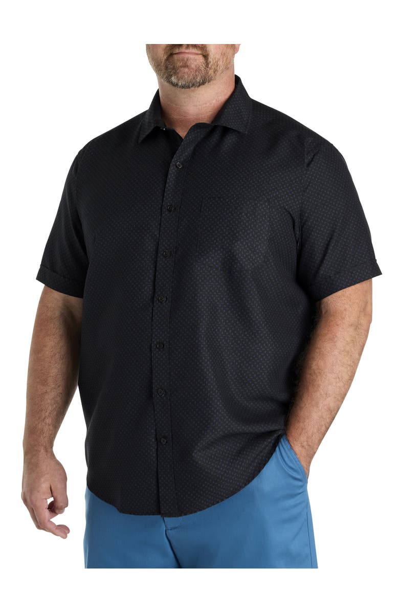 Synrgy by DXL Big & Tall Microfiber Sport Shirt, Main, color, 