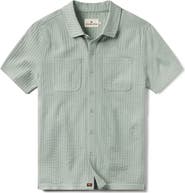 The Normal Brand Getaway Short Sleeve Knit Button-Up Shirt