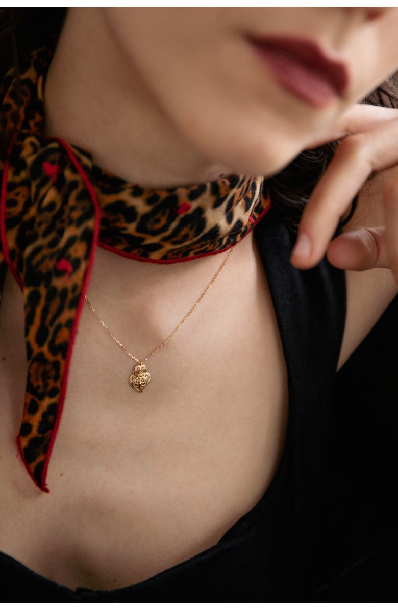 Arte Nova Jewellery Filigrana Necklace, Alternate, color, Gold 19,2Kt