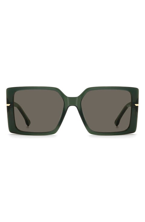 VB 1023/S 57mm Square Sunglasses