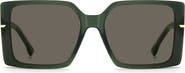 Victoria Beckham VB 1023/S 57mm Square Sunglasses