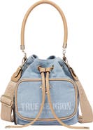 True Religion Bryce Denim Bucket Bag