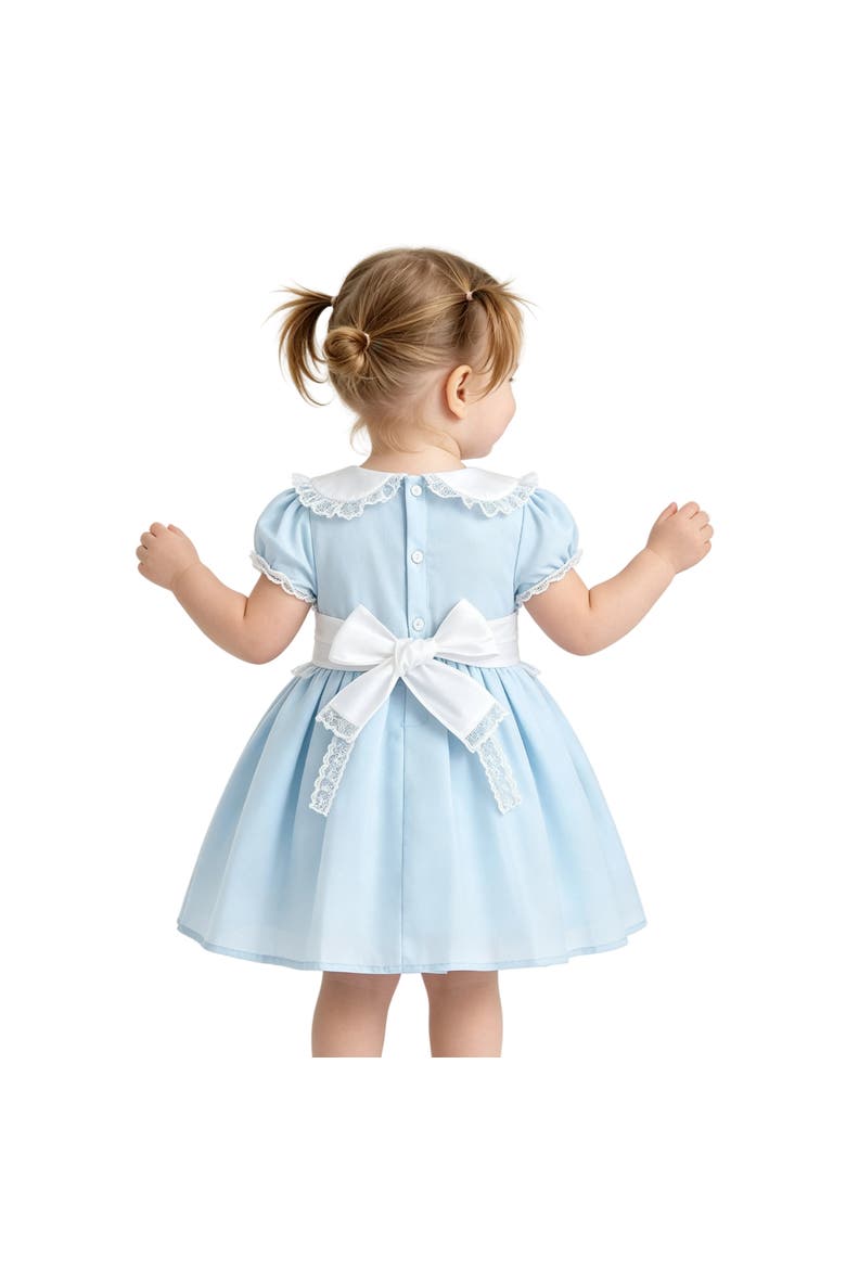 Odette Bow-Back Dress, Alternate, color, Blue
