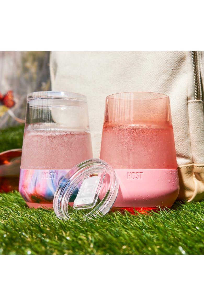 Wine FREEZE XL Lids Set of 2, Alternate, color, Clear