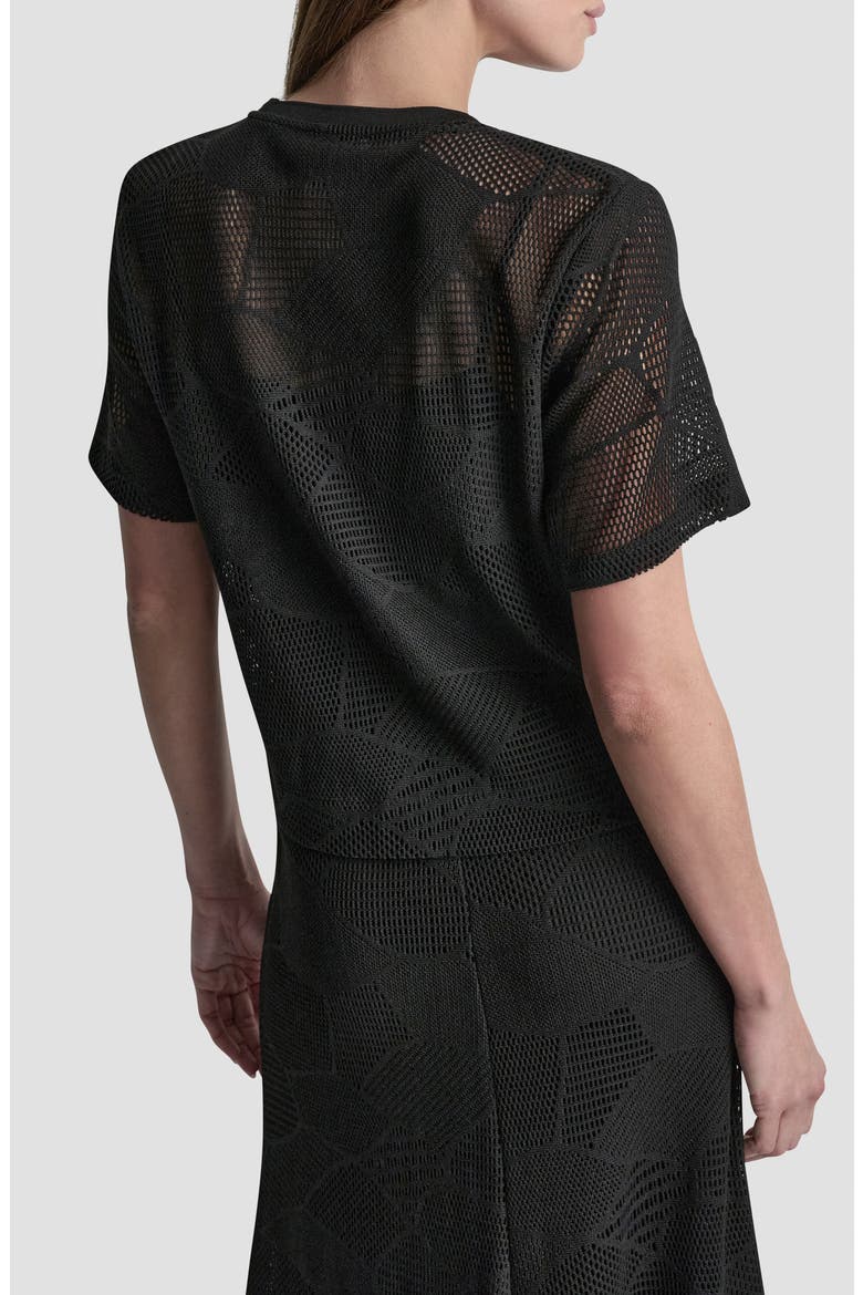 Croton Lace Top, Alternate, color, BLACK