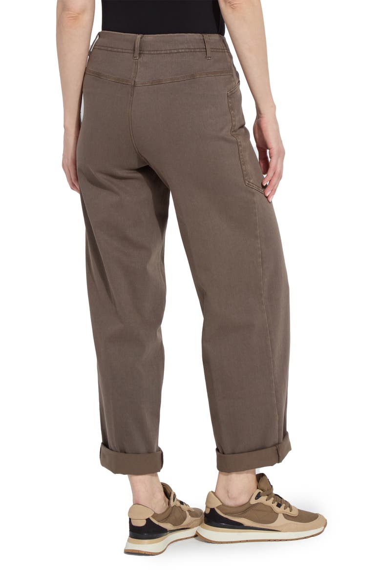 Penelope Curved Cuff Jeans, Alternate, color, AN SUB GRN