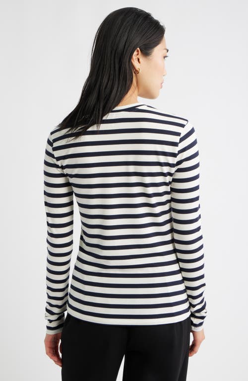Nordstrom Long Sleeve Crewenck T-shirt In Multi