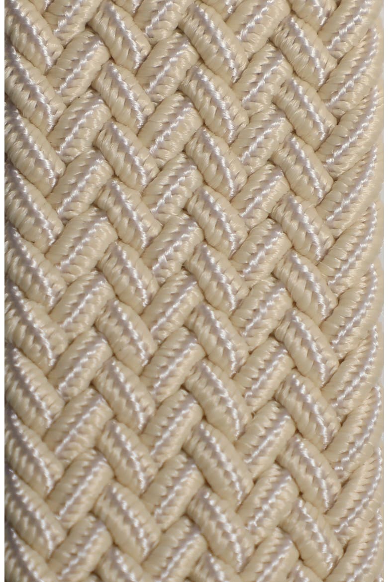 Golf Braided Leather Belt, Alternate, color, KHAKI