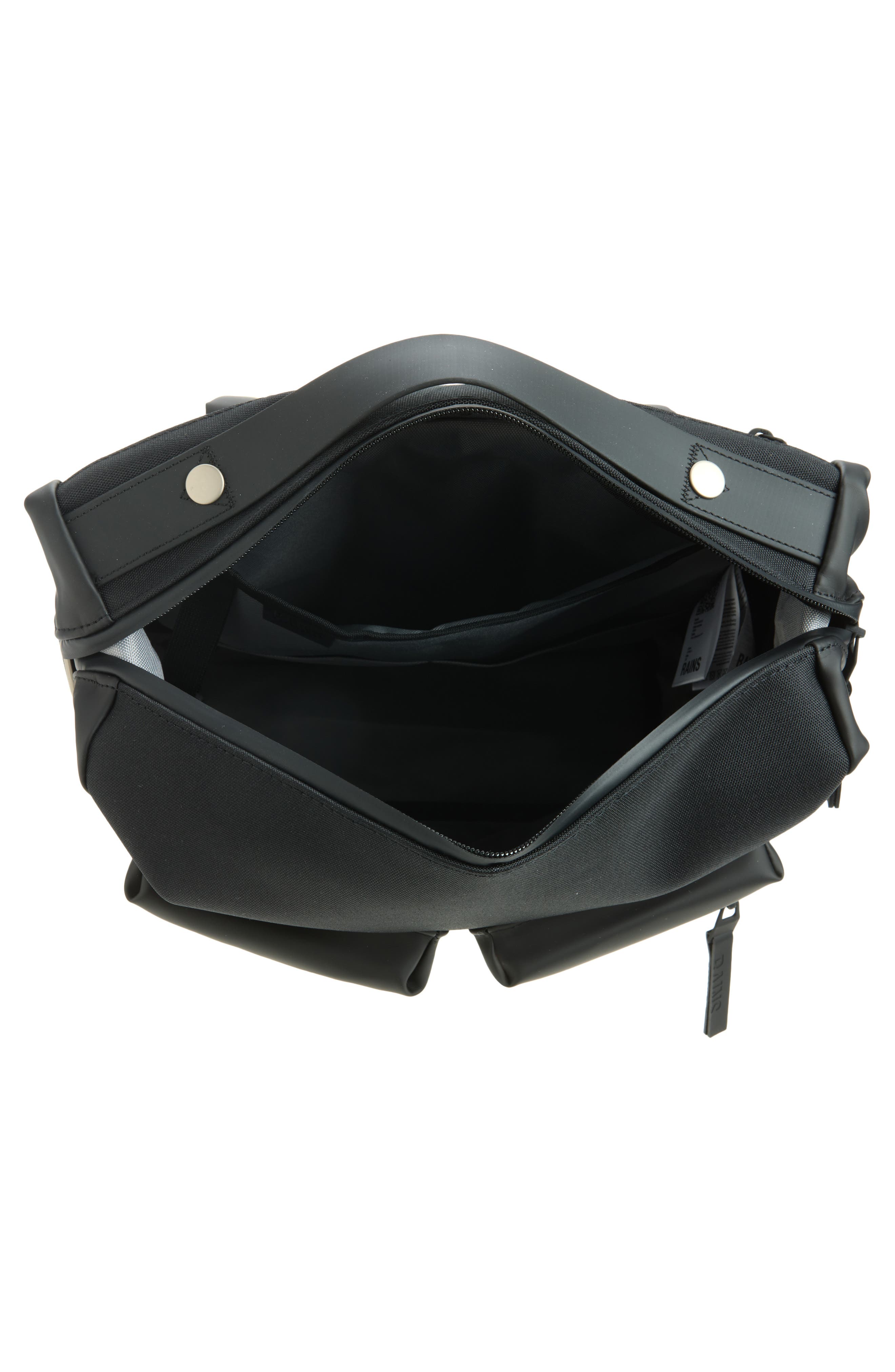 Otaru Waterproof Backpack, Alternate, color, BLACK