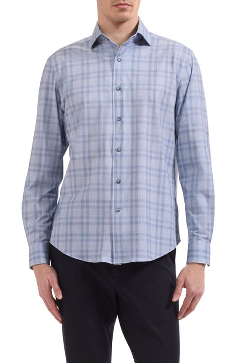 Devon OoohCotton® Plaid Button-Up Shirt