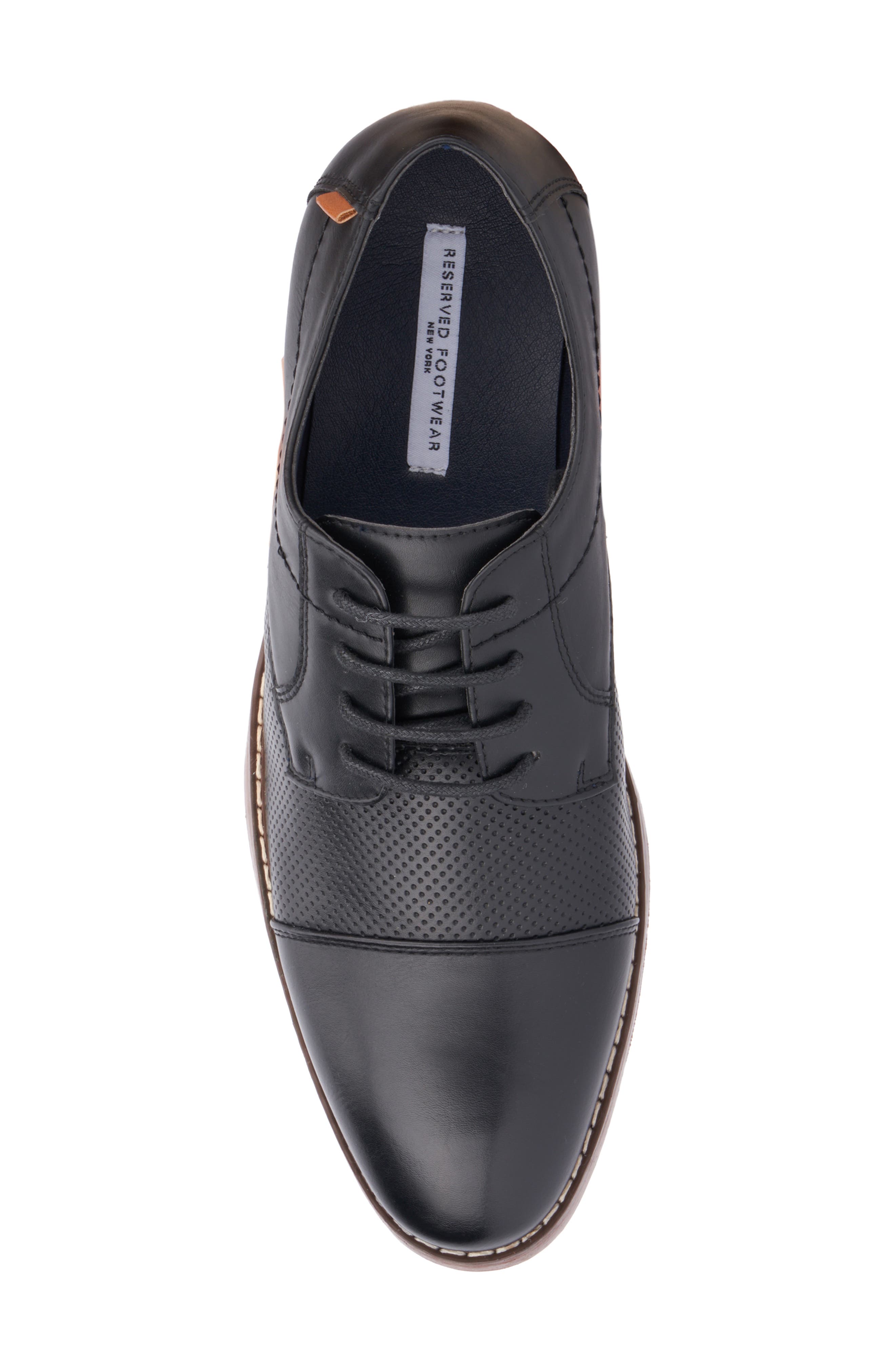 RESERVE FOOTWEAR Brennan Cap Toe Derby, Alternate, color, 