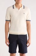 Original Penguin Cotton Grid Knit Polo