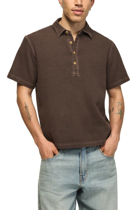 Short Sleeve Popover Shirt