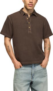 Lucky Brand Short Sleeve Popover Shirt