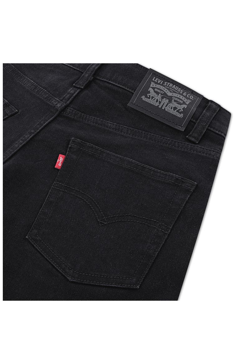 Kids' Loose Straight Fit Jeans, Alternate, color, BLACK STRETCH