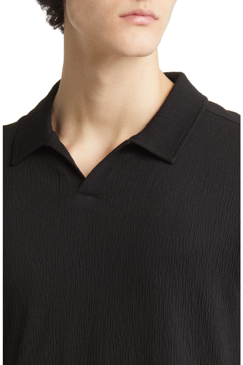 Basil Road Polo, Alternate, color, BLACK