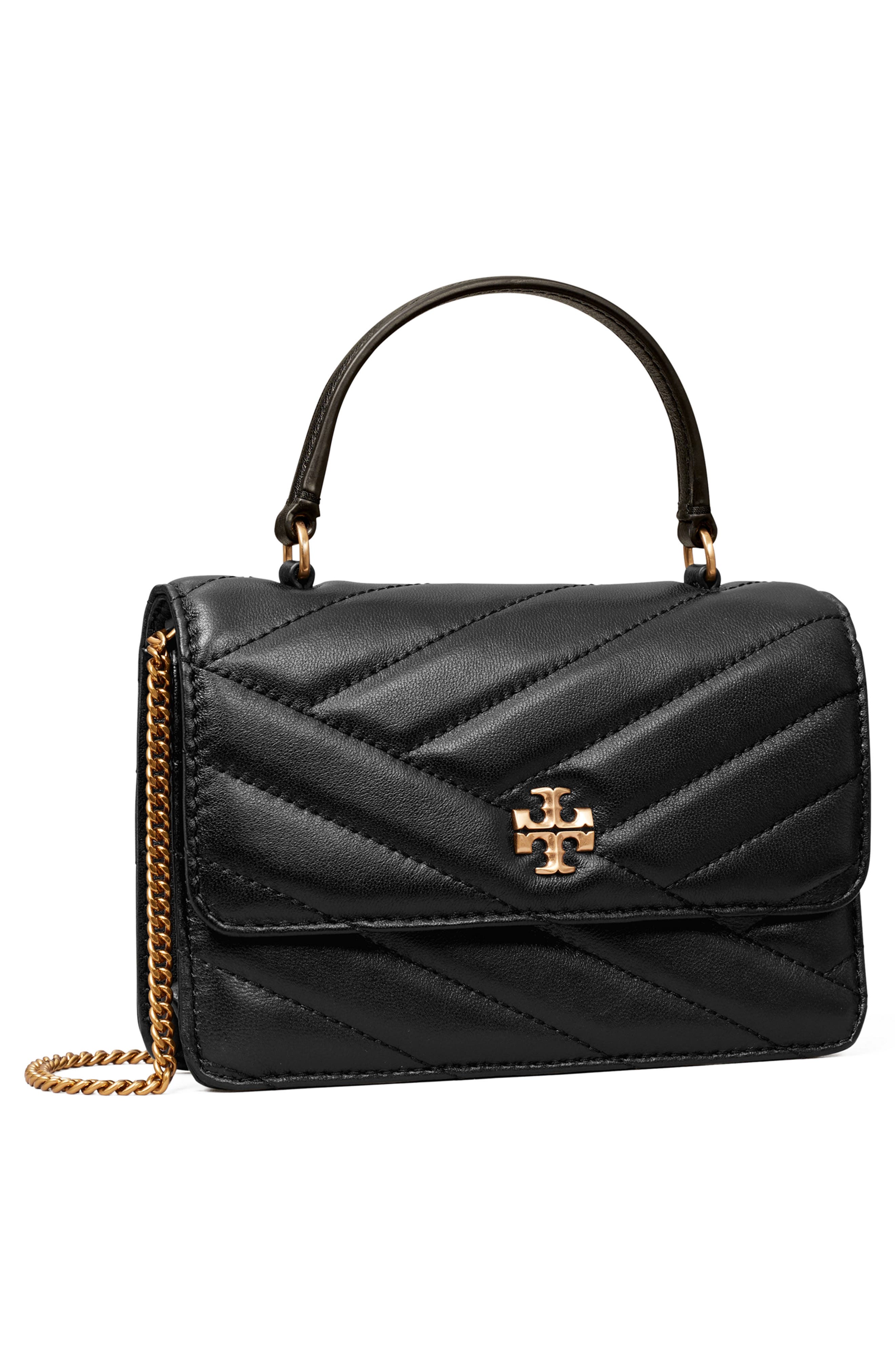 Tory Burch Kira Chevron Mini Top Handle Crossbody, Alternate, color, 