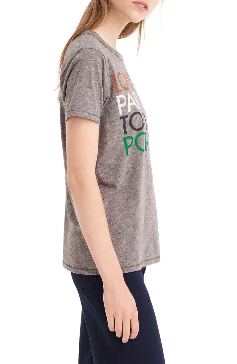 J.Crew London, Paris, Tokyo, Portland Tee, Alternate, color, 