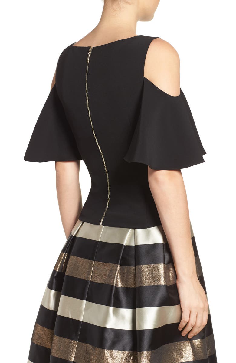 Eliza J Cold Shoulder Top, Alternate, color, 