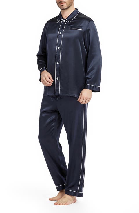 Women's Unique Silk Pajamas Set