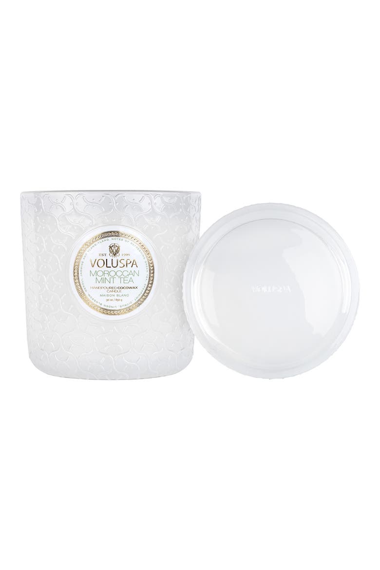 Moroccan Mint Tea Luxe Candle, Alternate, color, MORACCAN MINT