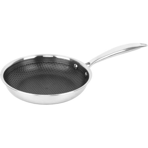 9.5 inch Hybrid Non-Stick Stainless Steel Frying Pan