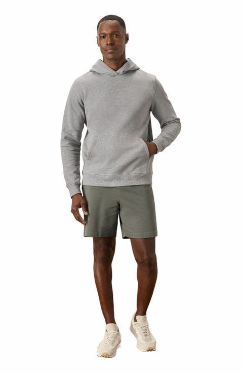 Organic Cotton Cloud Brushed Fleece Pullover Hoodie