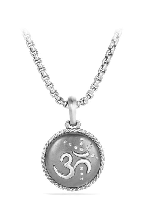 Om Diamond Amulet