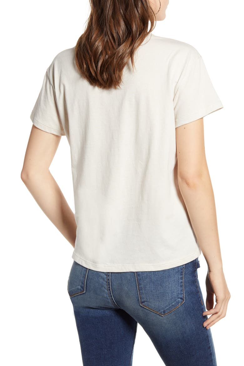 Go Your Own Way Cotton Tee, Alternate, color, ANTIQUE WHITE