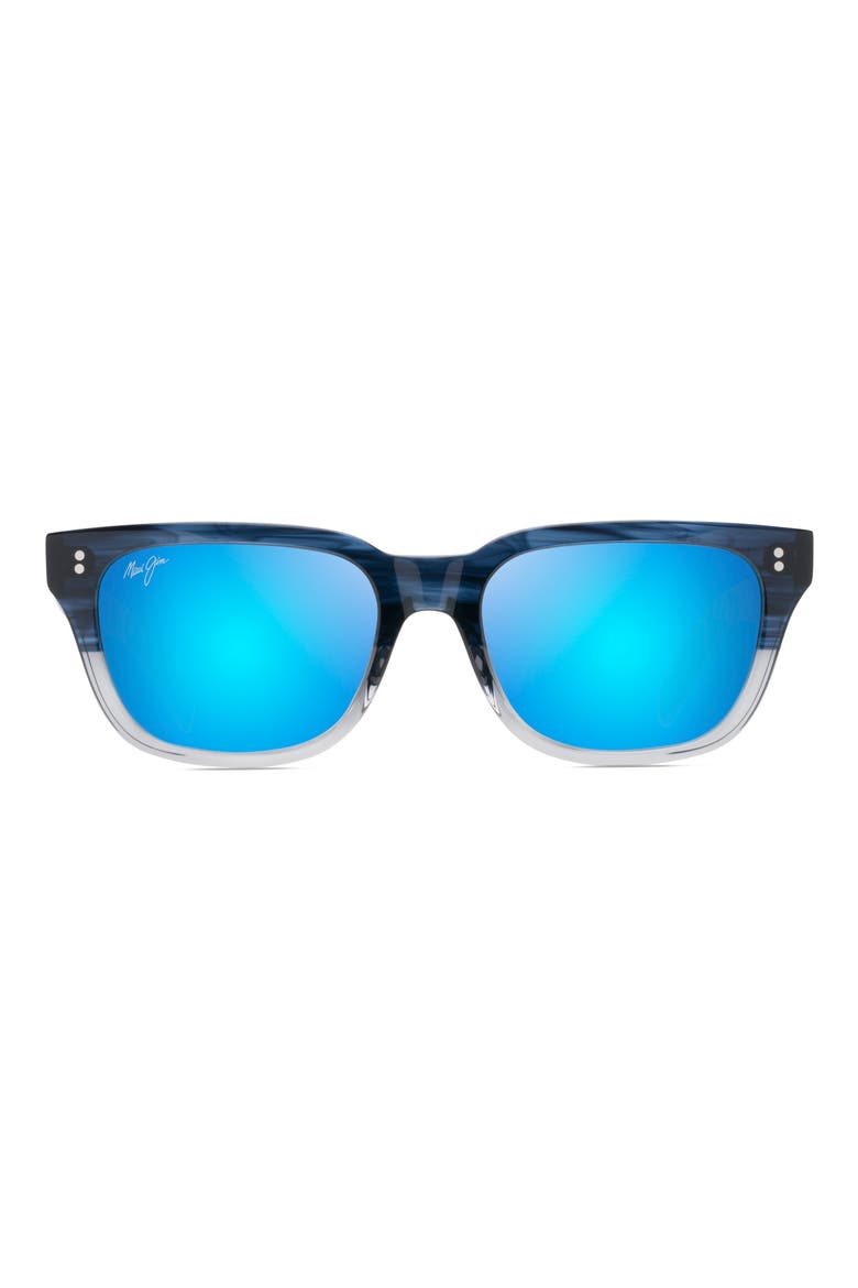 Likeke 54mm PolarizedPlus2® Square Sunglasses, Main, color, BLUE
