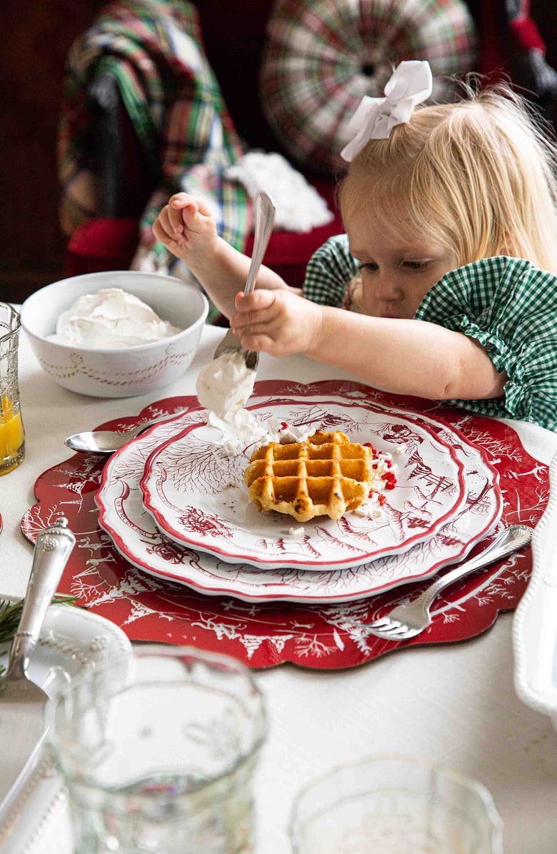 Juliska Country Estate Winter Frolic Set of 4 Placemats, Alternate, color, 