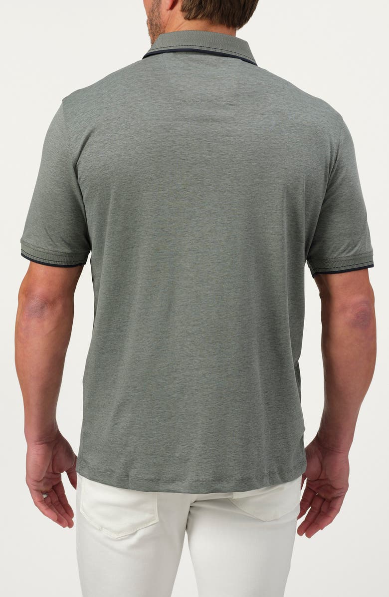 STUDIO GARNET LOS ANGELES Mercerized Cotton Blend Polo, Alternate, color, 