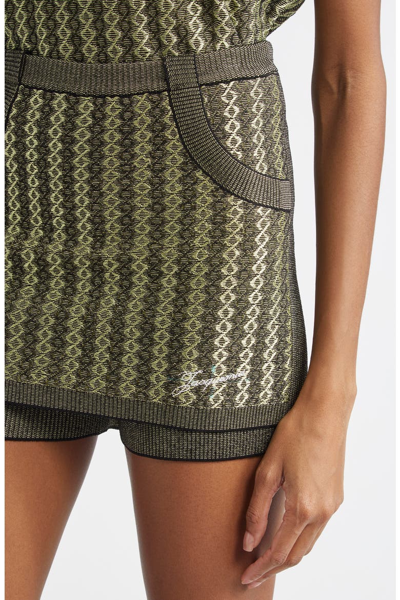La Culotte Marino Knit Skort, Alternate, color, MULTI-BLACK