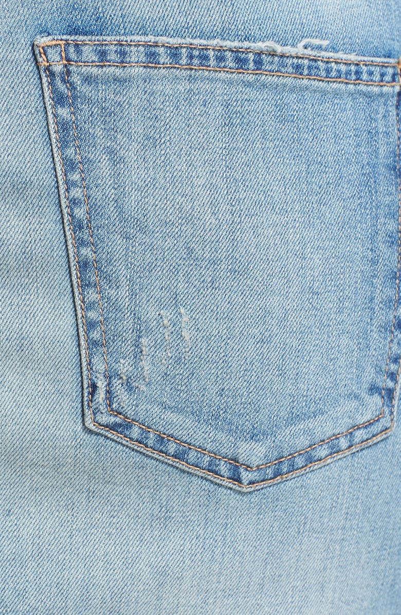 Current/Elliott 'The Stiletto' Denim Pencil Skirt, Alternate, color,