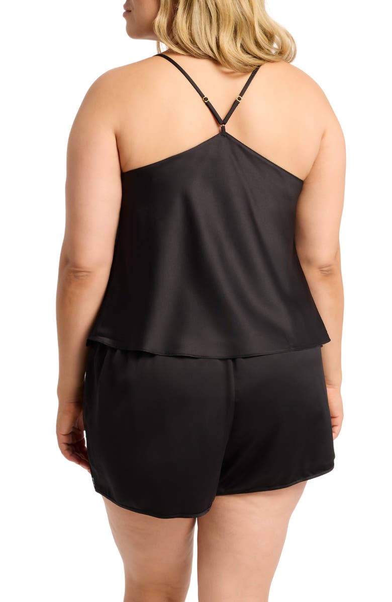 Rya Collection Darling Short Pajamas, Alternate, color, Black